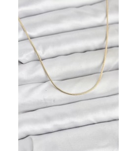 CM 14K Gold Renk Yılan Zincir Model Kadın Kolye - TJ-BKO10922