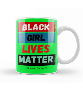 Black Girls Live Matter Ma’Khia Bryant Kupa Bardak Porselen