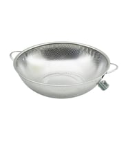 31CM METAL KULPLU ÇELİK SEPET SÜZGEÇ İNCE TEL AYAKLI (5343)