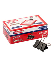 Bigpoint Çelik Kıskaç 25 mm x 12 Düzine