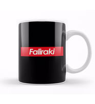 Faliraki Skate Brand Design Kupa Bardak Porselen