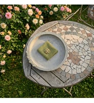 Dekoratif Tepsi El Yapımı Gold Detaylı Sunum Tepsisi Kahve Sunumluğu Takı ve Aksesuar Düzenleyici Masa Üstü Ev Dekorasyon Aksesuarı