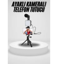 Northcity Akıllı Telefon Vlog Kiti: Tripod, Mini Mikrofon ve LED Işık ile Profesyonel Video Çekimi