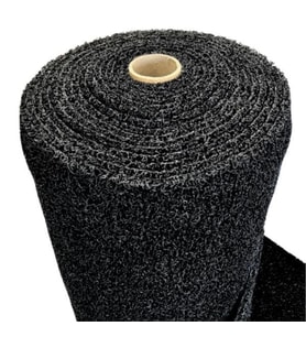 Kıvırcık Kapı Önü Dış Mekan Paspas / Kalınlık : 14 mm. / En : 1.20 M. - Boy : 5 Metre / Siyah