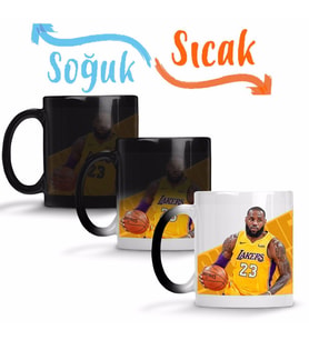 Lebron James Sihirli Kupa Bardak Porselen