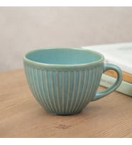 Mint Dokulu Seramik Kupa (A.Yeşil)