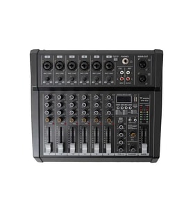 WESTA WM-8DX 8 Kanal Mikser Anfi - P.Source:100-240V AC - OutPower:2*250W 4Ω