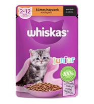 Whiskas Pouch Tavuklu Yavru Kedi Maması 85 gr