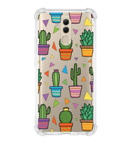 PrintiFy Huawei Mate 10 Lite Uyumlu Water Color 4 Baskılı Şeffaf Köşe Korumalı Antişok Kılıf
