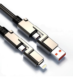 Valkyrie 4In1 Güçlü Sağlam Data Kablosu - İos Usb
