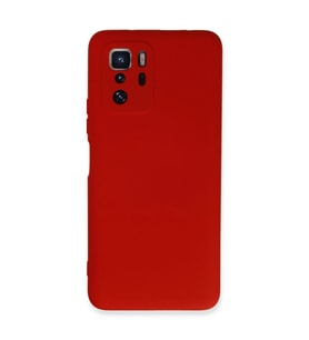 Xiaomi Poco X3 Gt Kılıf Nano İçi Kadife Silikon - Kırmızı