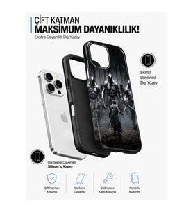 iPhone 16 Pro Max The Odyssey Çift Katmanlı Essential Tough Telefon Kılıfı