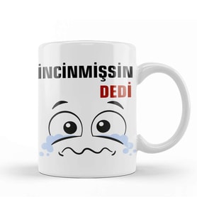 Ne Dedi incinmişsin Dedi Komik 01 Kupa Bardak Porselen