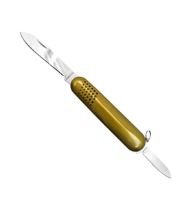 Argeus Çift Ağızlı Cep Çakısı Sarı (K5017-30)