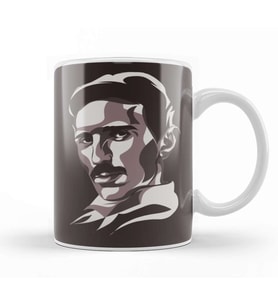 Nikola Tesla Kupa Bardak Porselen