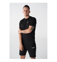 Hummel Hmlt-Ic Ico Regular Siyah Erkek T-Shirt 911865-2001