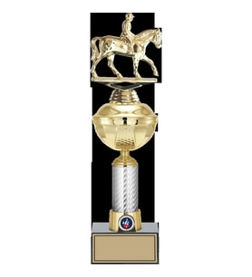 ODAK KUPA - Figürlü Kupalar - At / Binici Figürlü Kupalar FG-057 C - 40 cm