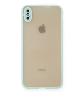 iPhone X Kılıf Montreal Silikon Kapak - Turkuaz