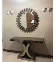 Dresuar 12598 GÜNEŞ Sanel Klasik Model Ters Hilal Komple Cam ayna kaplama el yapı