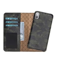 Bouletta Apple iPhone XS Max Uyumlu Deri Kılıf MW36 KFL4