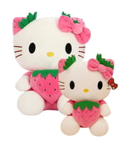 Hello Kitty Pembe Peluş Aile