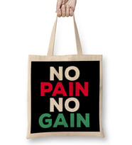 No Pain No Gain Bez Çanta Uzun Saplı