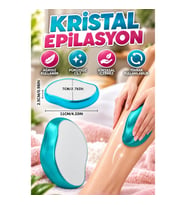 Kristal Epilasyon Aleti Crystal Eraser Nano Cam Teknolojili Tüy Silgisi