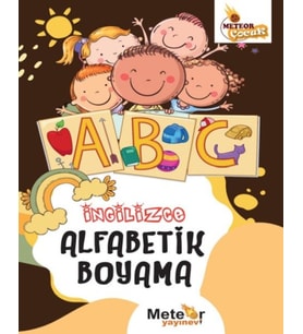İngilizce Alfabetik Boyama Kitabı