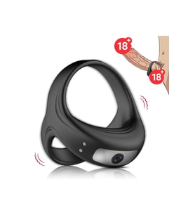 PRIME TOYS Şarjlı Su Geçirmez Klitoris Uyarıcı Titreşimli Testis ve Penis Yüzüğü