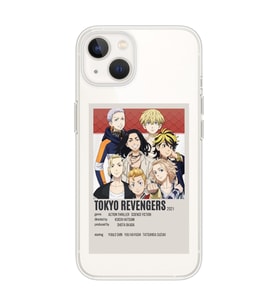 Iphone 14 Plus Uyumlu Tokyo Revengers Poster Tasarımlı Şeffaf Telefon Kılıfı