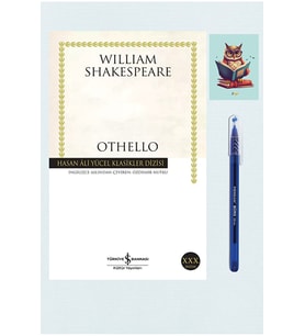 Othello - Hasan Ali Yücel Klasikleri - William Shakespeare - İş Bankası - (KALEM VE NOT DEFTERLİ) (Renksiz)