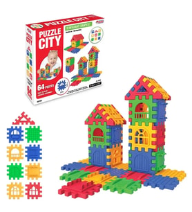 Puzzle City 64 Parça