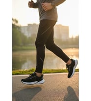 Enoch Erkek Yüksek Taban Spor Ayakkabı Modern Tasarım Sneaker Esnek Yürüyüş Modeli