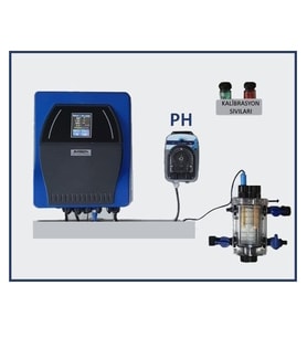 Salt İonic PH 24Gr/h pH Ölçüm ve Kontrollü (40-80m3 Havuzlar için) Komple Set (Çok Renkli)