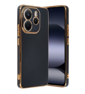 Xiaomi Redmi Note 14 4g Kılıf Volet Silikon - Siyah