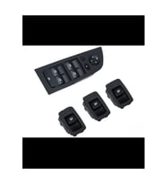 BMW E90+LCI Cam D&uuml;ğmesi Set Siyah &Ccedil;er&ccedil;eveli Karartmalı Katlamalı Ayna 61316945874x4 Wender