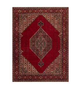 El Yapımı Vintage Eskitme Halı 291x379 cm 9998