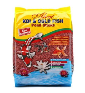 Ahm Koi Goldfish Colour Sticks Balık Yemi 1 KG