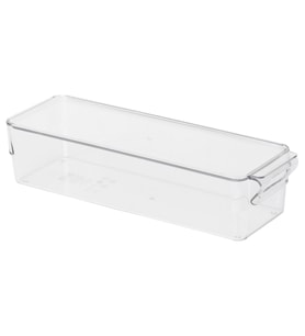 Buzdolabı için Saklama Kutusu, Şeffaf, 32x10x8 cm