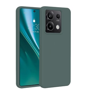 Xiaomi Redmi Note 13 4G Kılıf First Silikon - Koyu Yeşil