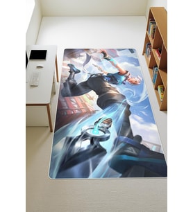 Modern Dijital Baskı Kaymaz Taban Çocuk ve Genç Odası Halısı H0499