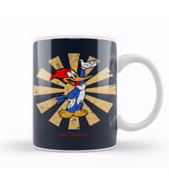 Woody Woodpecker Retro Japanese Kupa Bardak Porselen