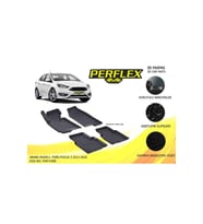 Perflex 3d X-mat Havuzlu Paspas Çeşitleri Bej Ford Focus Iıı 2012+ 3d X-mat 5 Pcs (Siyah - Beyaz)