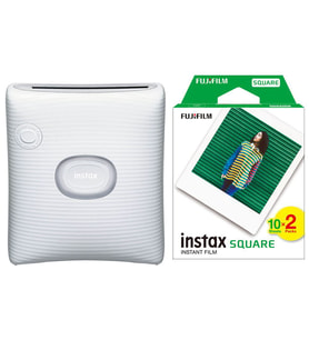 Instax SQ Link Beyaz Ex D Akıllı Telefon Yazıcısı ve 20'li Film