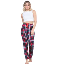 Pijama Altı Modal Ring Viskon Kumaş-Pöti Kare Desenli