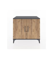 Hyperion Şifonyer 2 Kapaklı 88x44x80 Antrasit-Çam