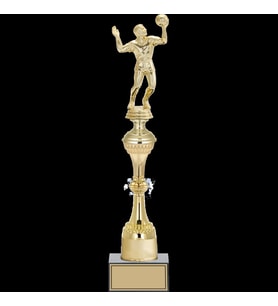 ODAK KUPA - Figürlü Kupalar - Voleybol Erkek Figürlü Kupalar FG-031 B - 43 cm