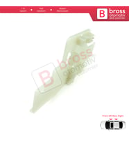 Peugeot 407 6E 6D 2004-2011 4/5 Kapı 9644893480 İçin Elektrikli Sağ Cam Kriko Tamir Klipsi