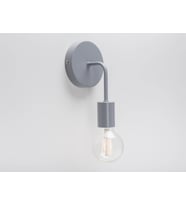 RİOLİGHT VİNTAGE,RUSTİK,RETRO,MODERN GRİ 1XE27 DUYLU METAL DUVAR APLİK