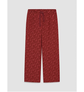LCW DREAM Kırmızı Çiçekli Kadın Kapri Pijama Alt